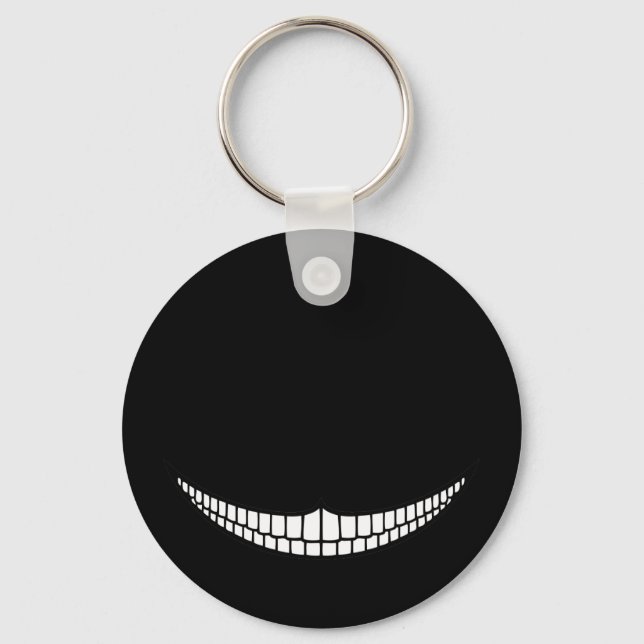 Cheshire Grin Schlüsselanhänger (Vorderseite)