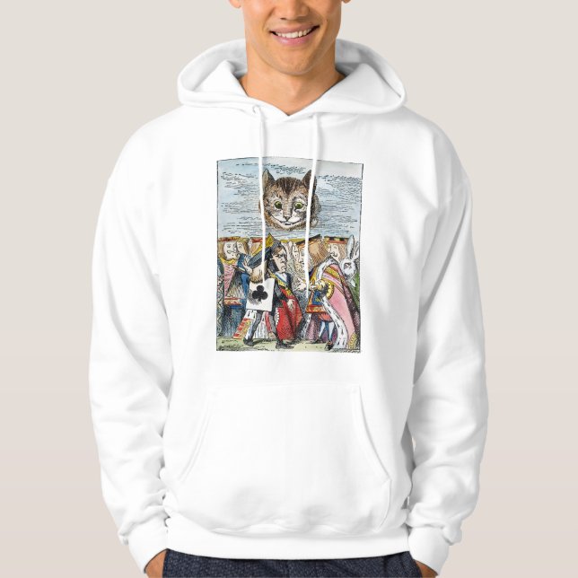 Cheshire-Katze, 1865 Hoodie (Vorderseite)
