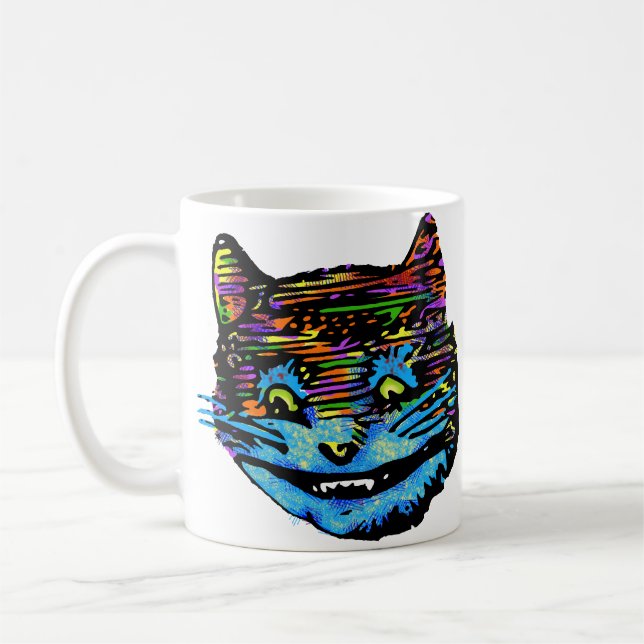 Cheshire-Katze Kaffeetasse (Links)