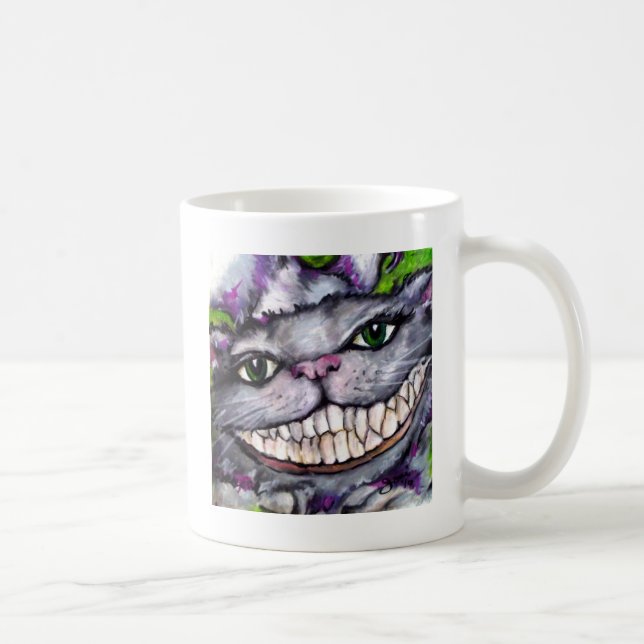 Cheshire-Katze Kaffeetasse (Rechts)