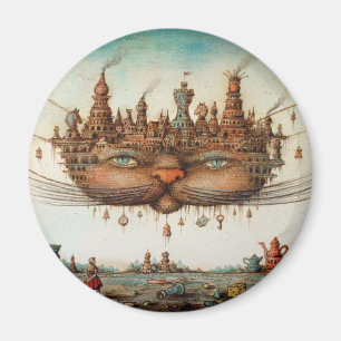 Cheshire-Katze Magnet