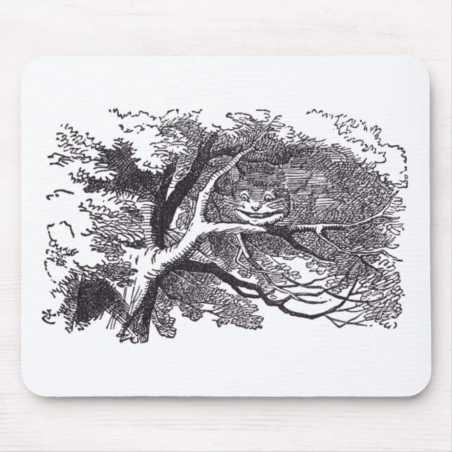 Cheshire-Katze Mousepad (Vorne)