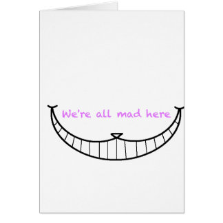 Cheshire-Katzen-Lächeln