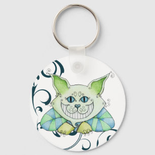Cheshire-Katzen-Schlüsselanhänger Schlüsselanhänger