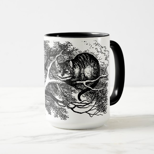 Cheshire-Katzen-Tasse Tasse (VorderseiteRechts)