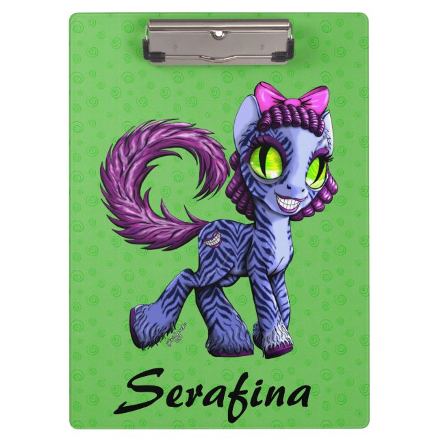 Cheshire Klemmbrett (Vorderseite)