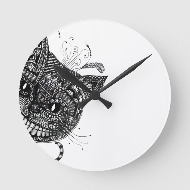 Cheshire Runde Wanduhr (Vorderseite)