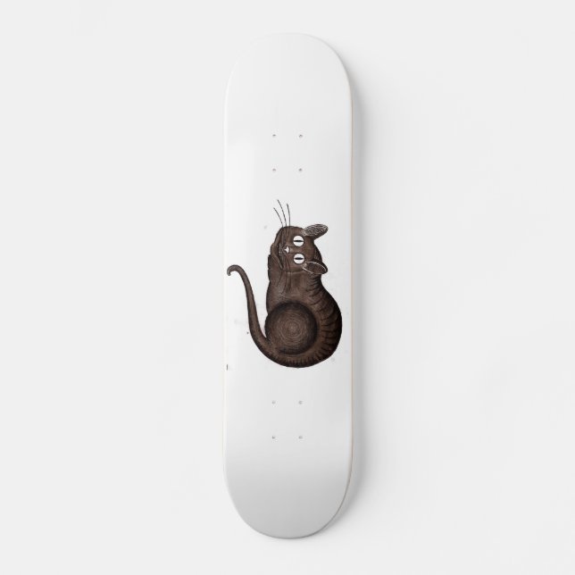 Chesire Katze Skateboard (Vorderseite)