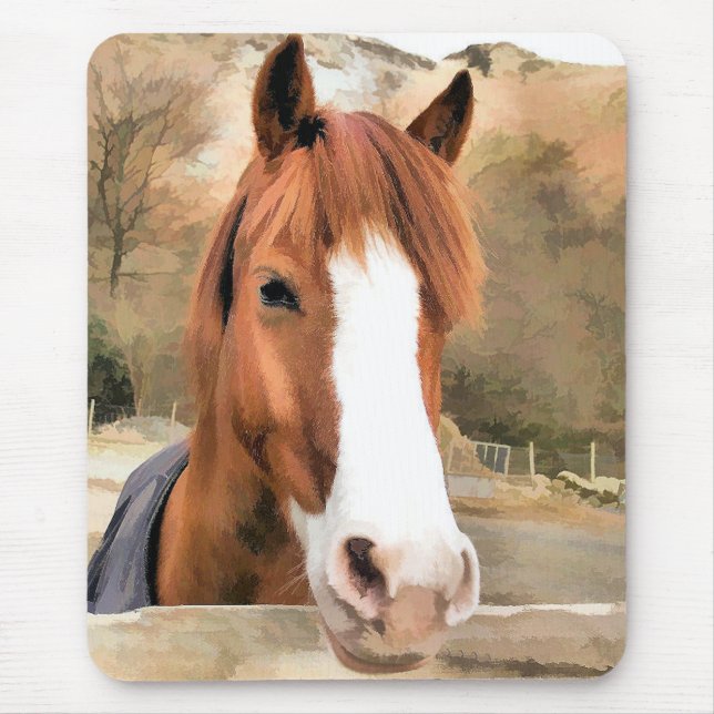 CHESNUT HORSE MOUSEPAD (Vorne)