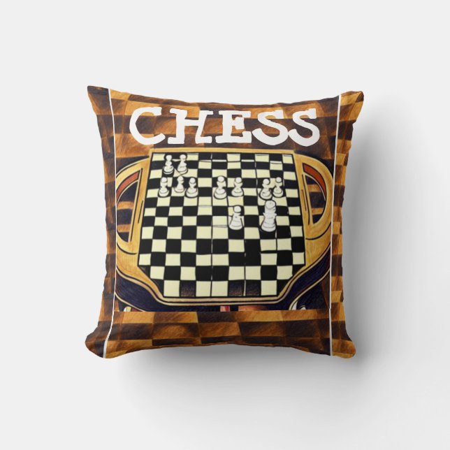 CHESS BOARD STYLE KISSEN (Vorderseite)