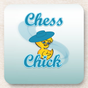 Chess Chick #3 Untersetzer