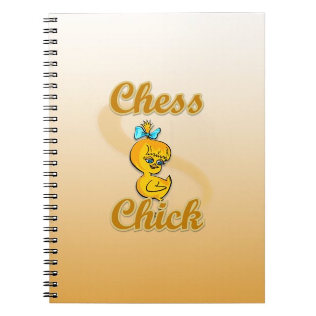 Chess Chick Notizblock (Vorderseite)