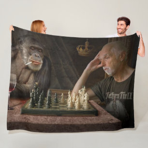 CHESS GAME FLEECEDECKE