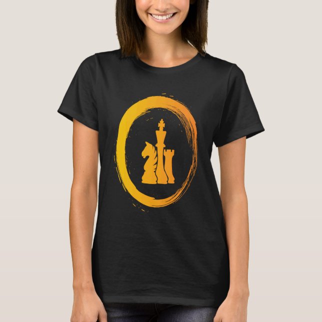 Chess game Hobby Chess T-Shirt (Vorderseite)