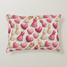 Chess & Hearts Valentines Pattern