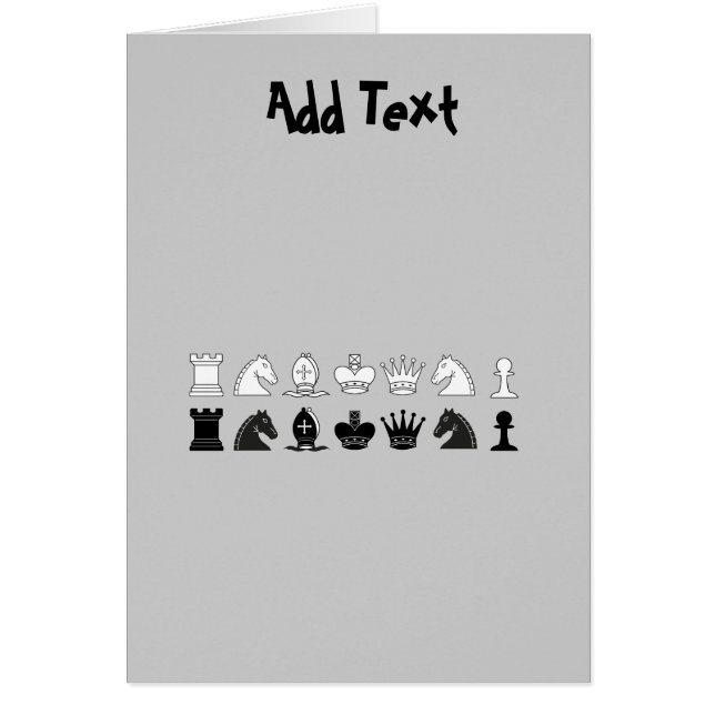 CHESS - joueur CHESS personnalisé (Devant)