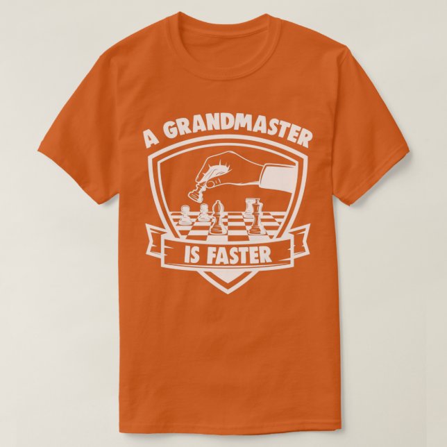 Chess Player Club Chessboard  (6) T-Shirt (Design vorne)