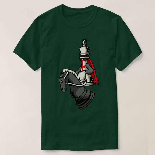 Chess Player Club Chessboard Active TShirt  (Design vorne)