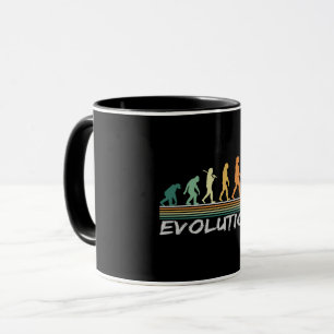 Chess player Evolution Retro Funny Gift for Man Tasse