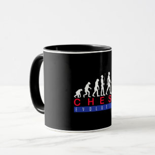 Chess player Game Evolution Funny Gift for Man Tasse