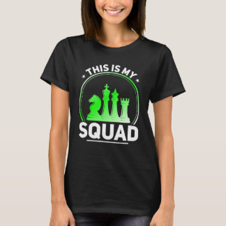 Chess Players Tournament Outfit For Thinkers Smart T-Shirt