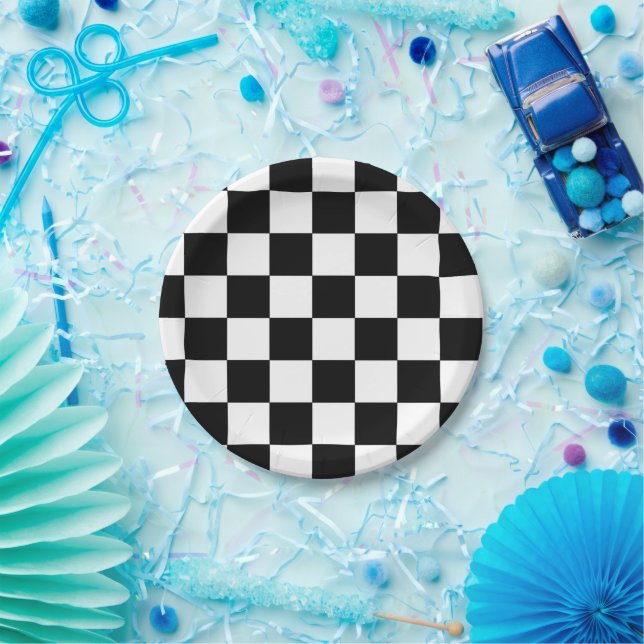 Chessboard Pappteller (Party)