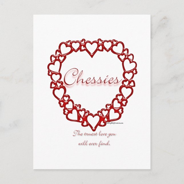Chessie True Love Postkarte (Vorderseite)
