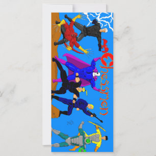 Chessmen Rackcard/Lesezeichen