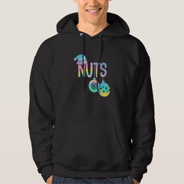 Chest Nuts Christmas Buffalo Plaid Couple Matching Hoodie (Vorderseite)
