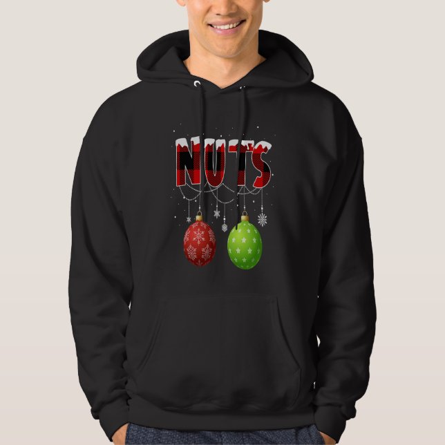 Chest Nuts   Matching Chestnuts Christmas Couples  Hoodie (Vorderseite)