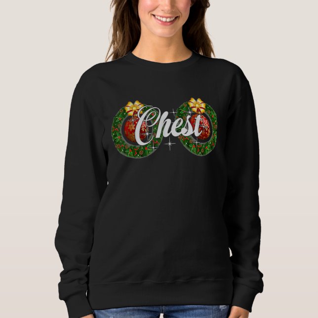 Chest Nuts  Matching Chestnuts Christmas Couples N Sweatshirt (Vorderseite)