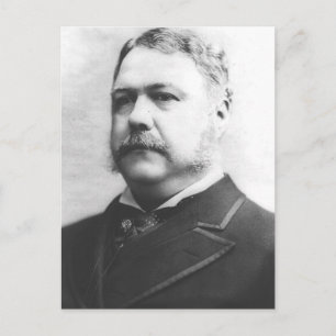 Chester A. Arthur 21 Postkarte