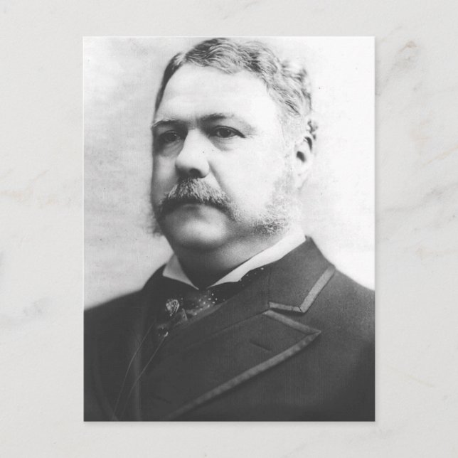 Chester A. Arthur 21 Postkarte (Vorderseite)