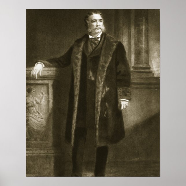 Chester A. Arthur, 21. Präsident der Vereinigten S Poster (Vorne)
