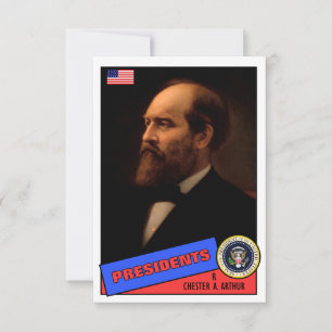 Chester A. Arthur Baseballkarte