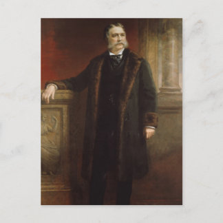 Chester A. Arthur Postkarte