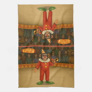 Chester chimp clown geschirrtuch