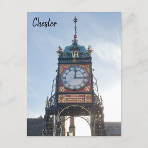 Chester - City Walls Postkarte