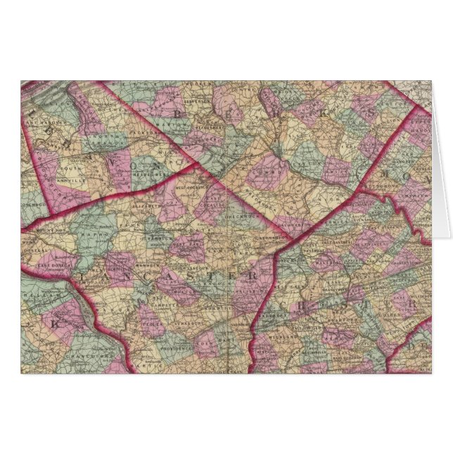 Chester, Dauphin, Berks, Libanon (Vorderseite (Horizontal))