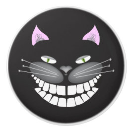 Chester der Cheshire-Katzenzuggriff Keramikknauf