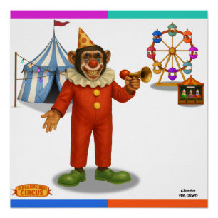 Chester der Clown Poster