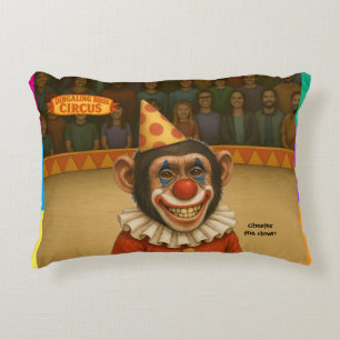 Chester der Schimpansenclown Dekokissen