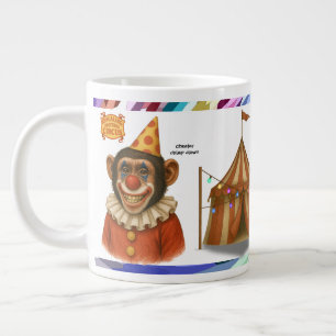 Chester der Schimpansenclown Jumbo-Tasse