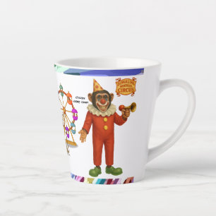 Chester der Schimpansenclown Milchtasse