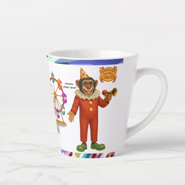 Chester der Schimpansenclown Milchtasse (Rechts)