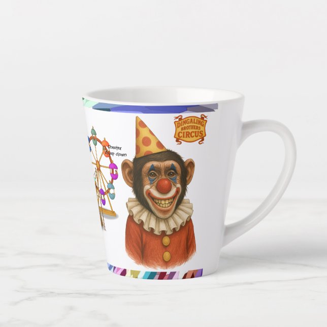 Chester der Schimpansenclown Milchtasse (Rechts)