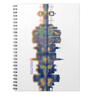 Chester Skyline Notizblock