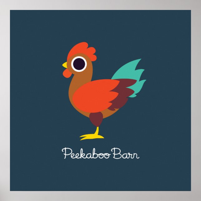 Chester the Rooster Poster (Vorne)