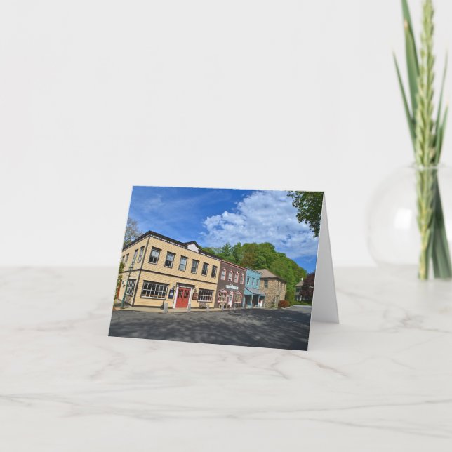 Chester Village Notecard Karte (Vorderseite)