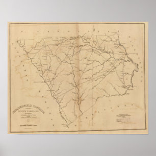Chesterfield-Bezirk, South Carolina Poster
